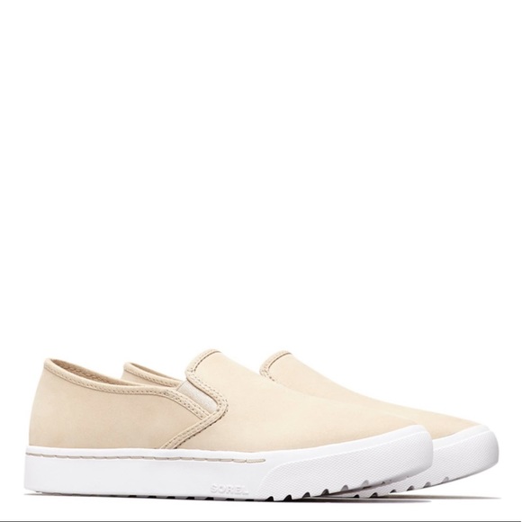 SOREL Campsneak Suede Platform Slip-on Sneakers - Picture 4 of 11